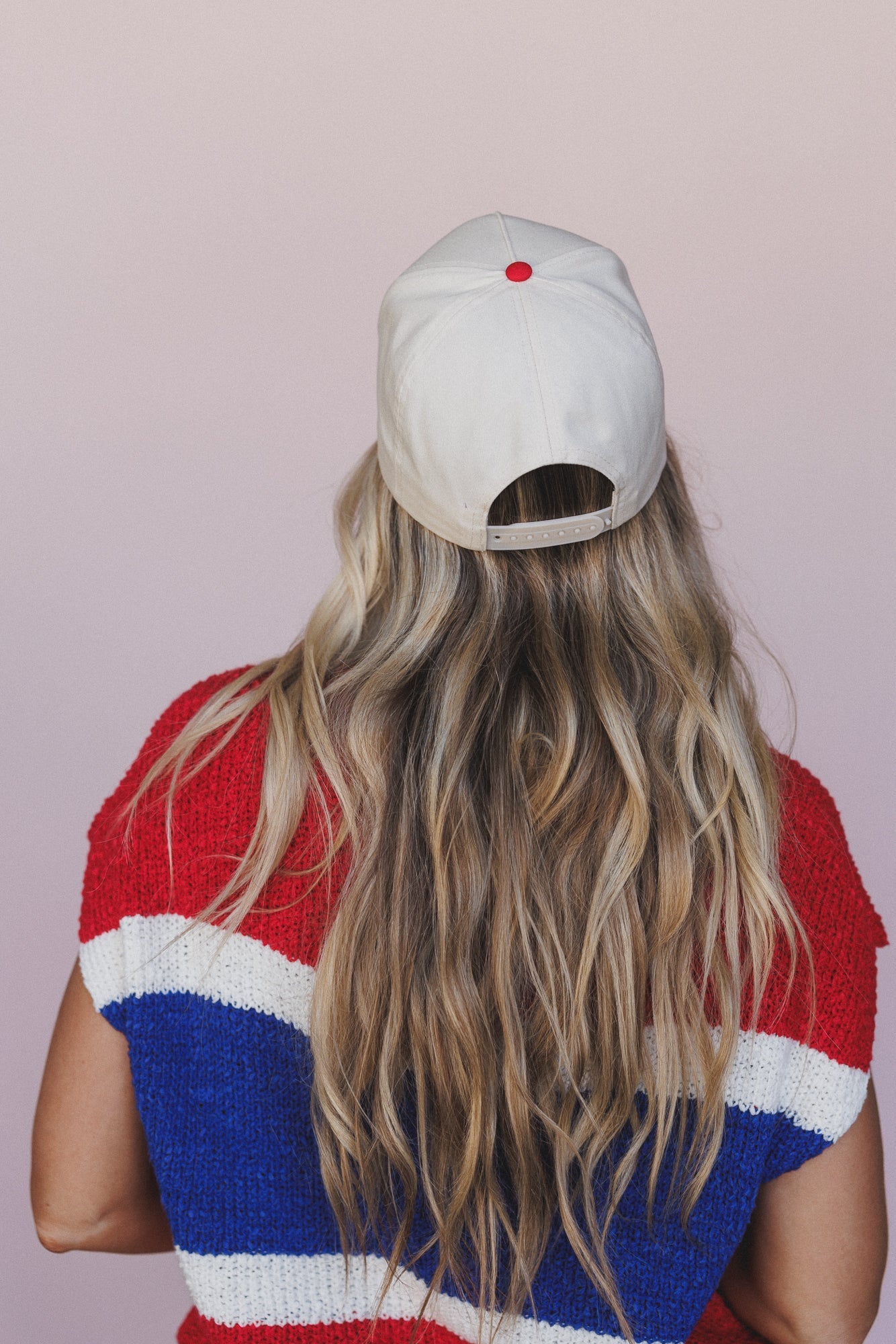 Howdy Cowboy Two Tone Hat - Red