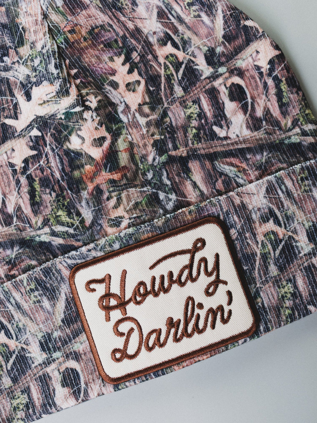Howdy Darlin Beanie - Camo