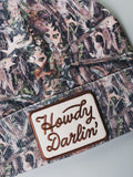 Howdy Darlin Beanie - Camo