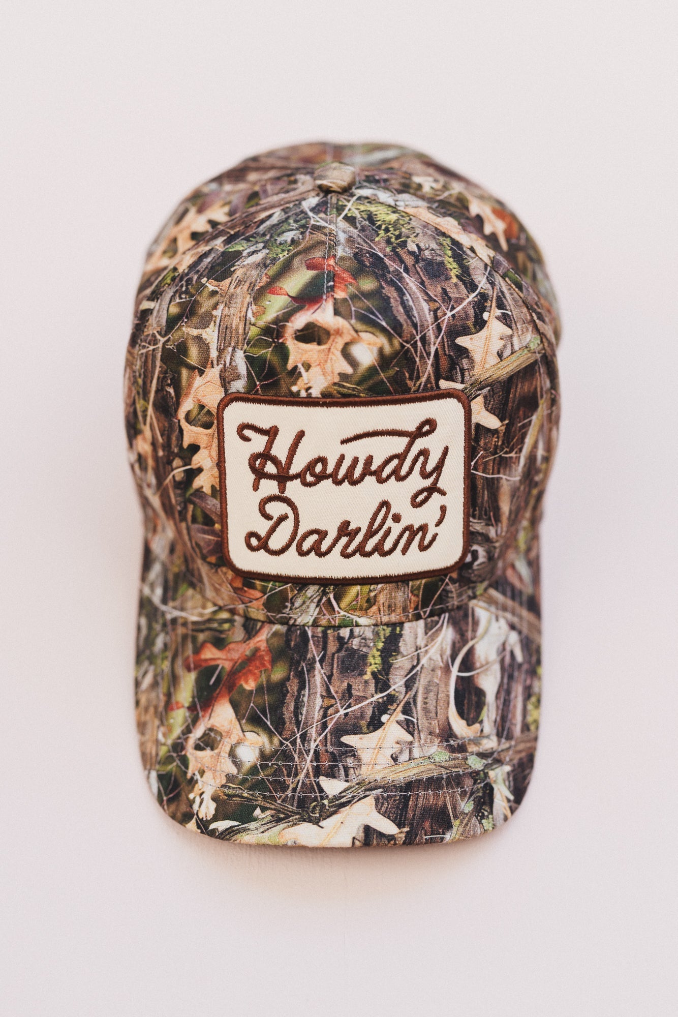 Howdy Darlin Camo Trucker Hat - Camo