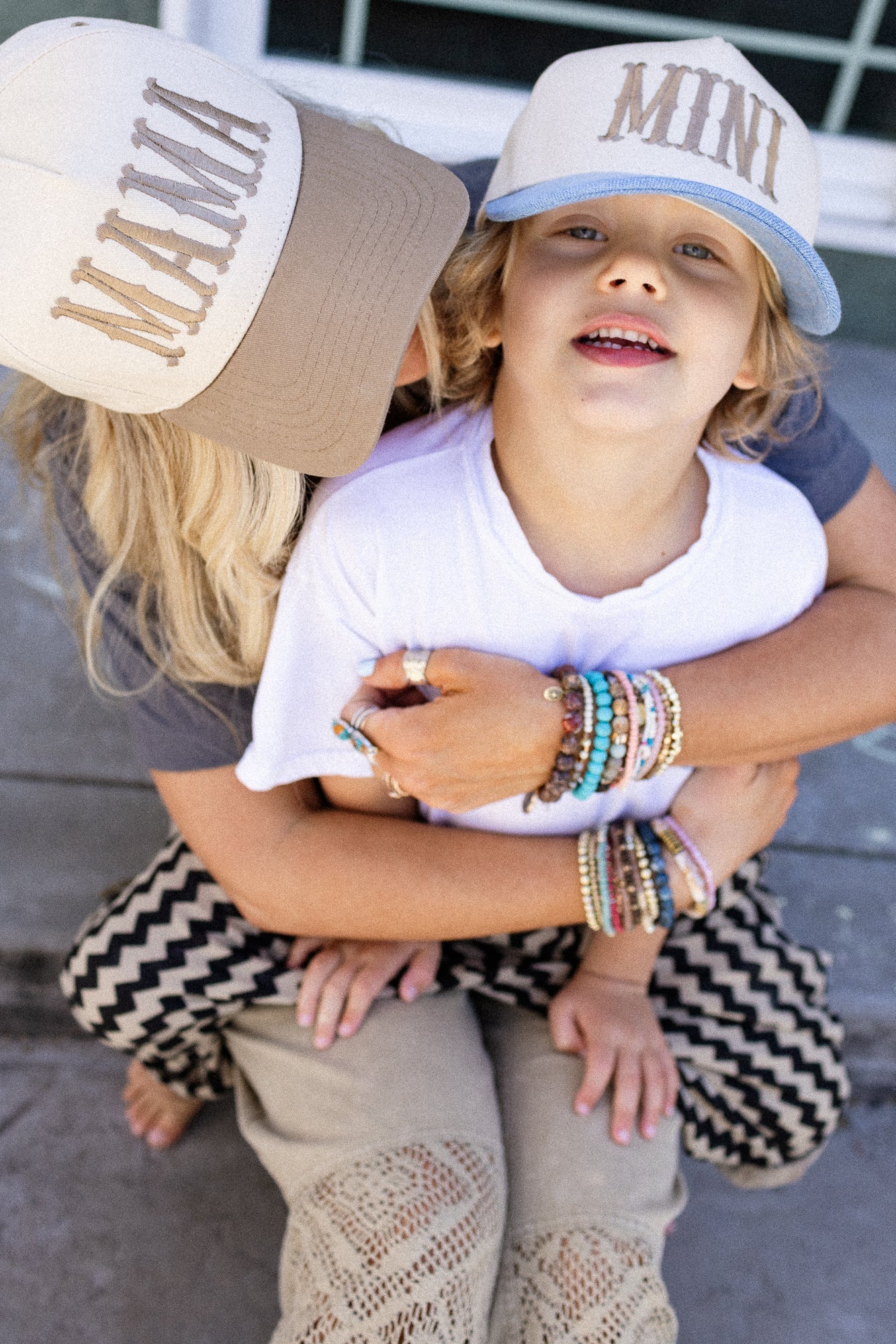 Mama Baseball Hat - Beige