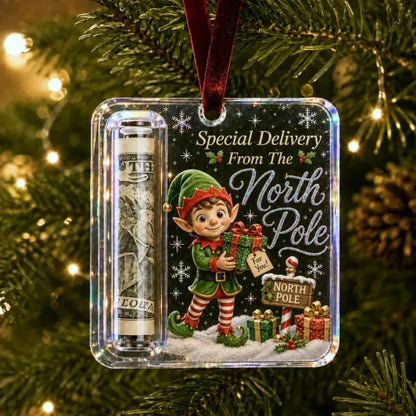 (🎁Last Day 49% OFF)🎄Christmas Cash Gift Ornament- Make Cash Feel Like A Real Christmas Gift💵