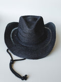 Cowboy Sun Hat - Black