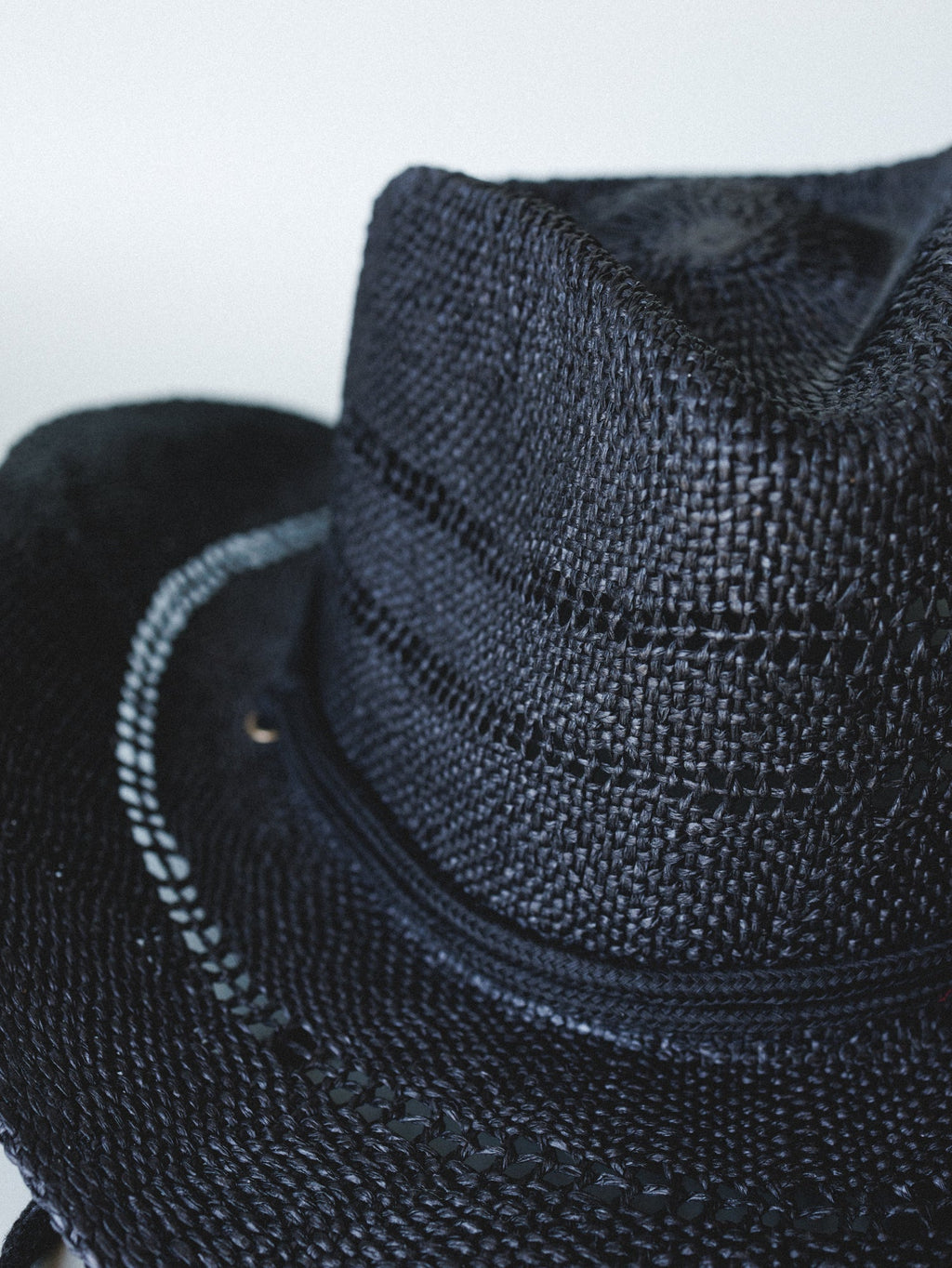 Cowboy Sun Hat - Black