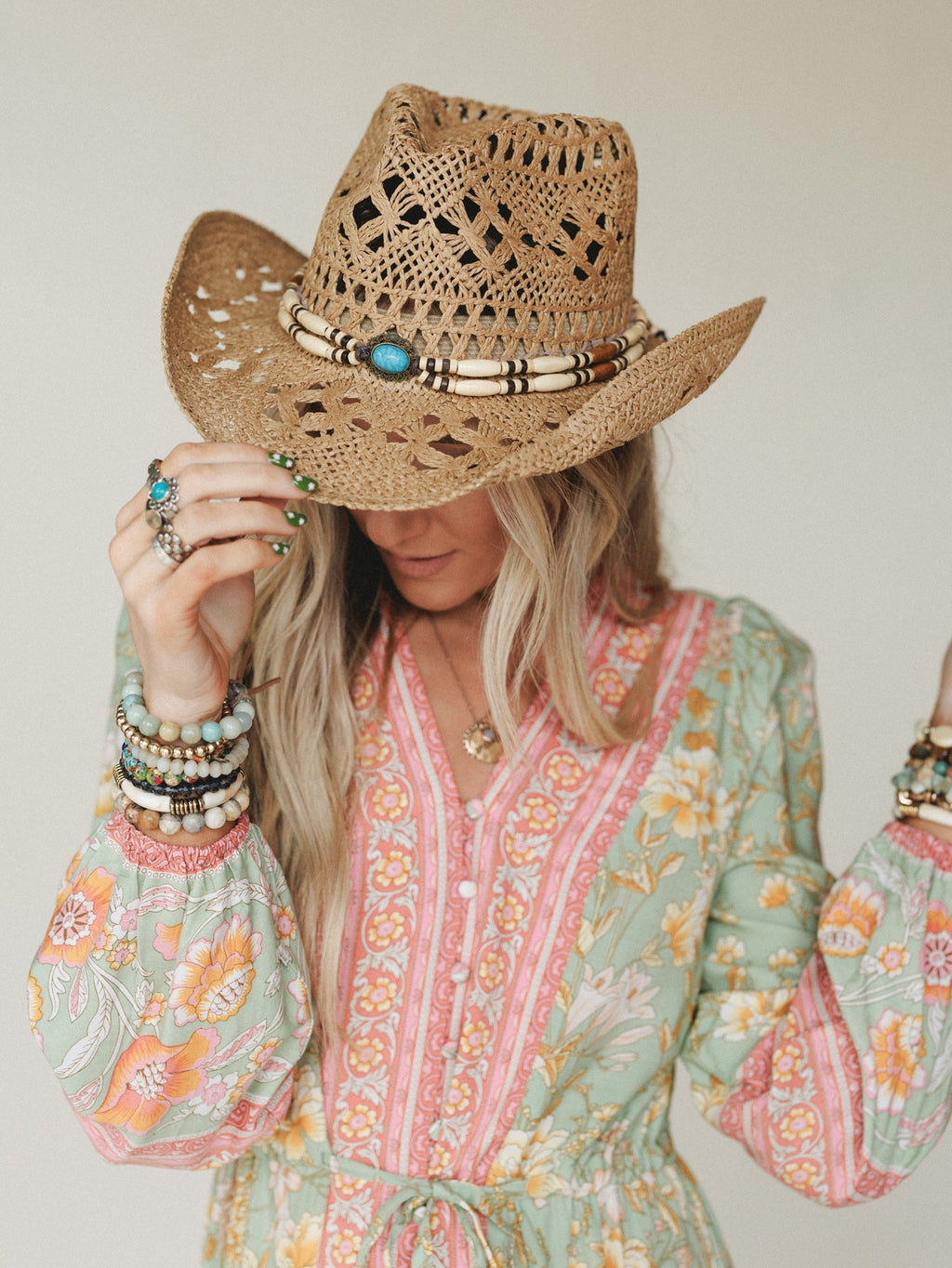 Summer on the Lake Hat - Khaki