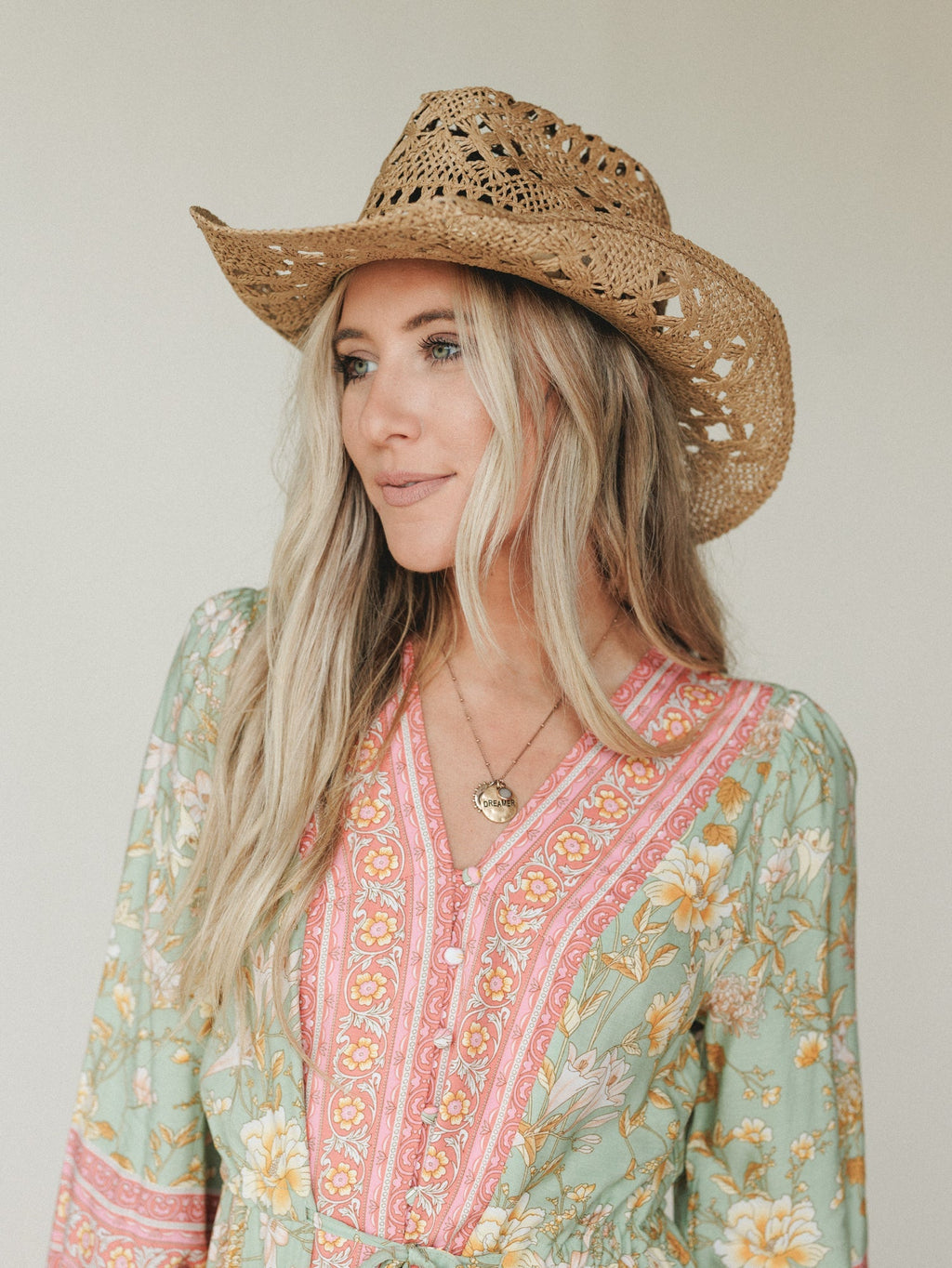 Summer on the Lake Hat - Khaki