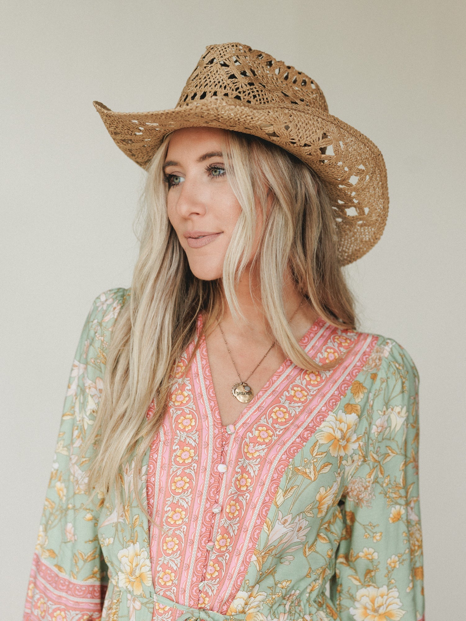 Summer on the Lake Hat - Khaki