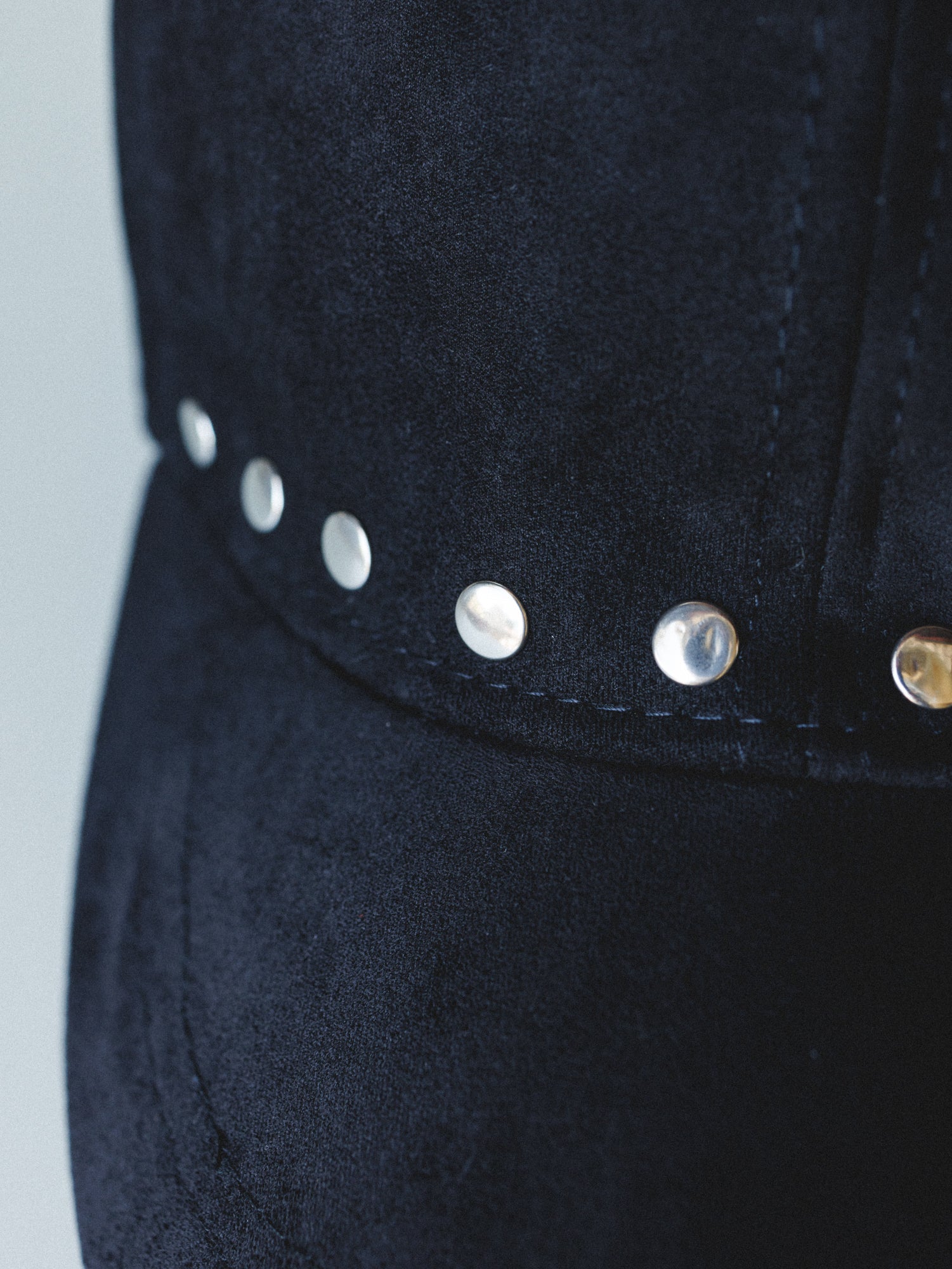 Ready to Go Studded Baseball Hat - Black