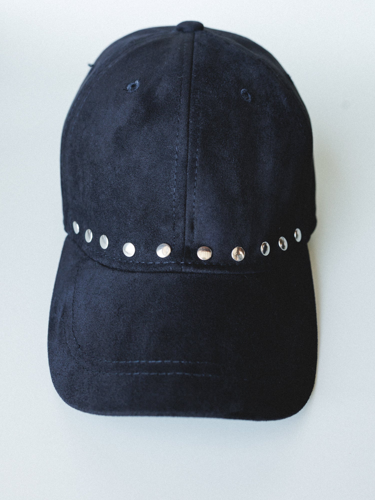 Ready to Go Studded Baseball Hat - Black