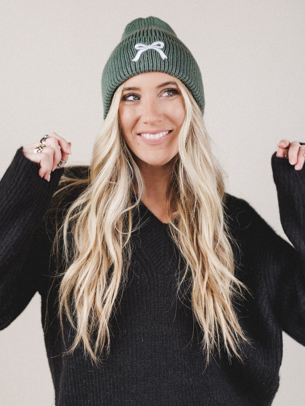 Summit Sweetheart Beanie - Dark Forest