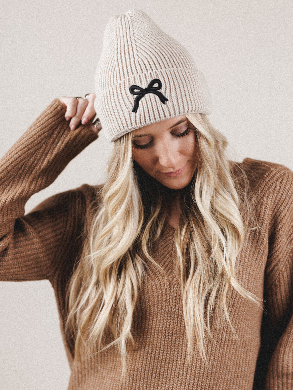 Summit Sweetheart Beanie - Sand Beige