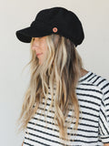 Easy Days Newsboy Cap - Black
